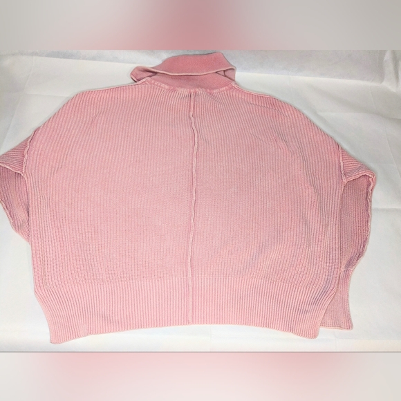 AERIE Beyond Quarter Zip Ribbed Sweater - Picture 4 of 10